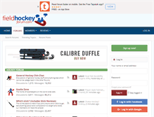 Tablet Screenshot of fieldhockeyforum.com